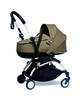 Babyzen YOYO2 Stroller White Frame with Toffee Bassinet image number 1